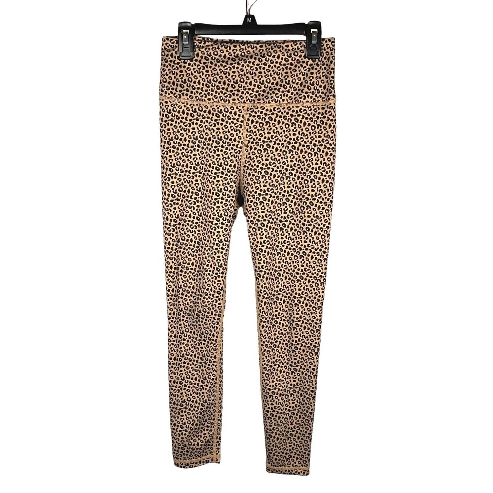 AllFenix Anthropologie Size S Sandy Cheetah Print High Waisted Athletic Leggings